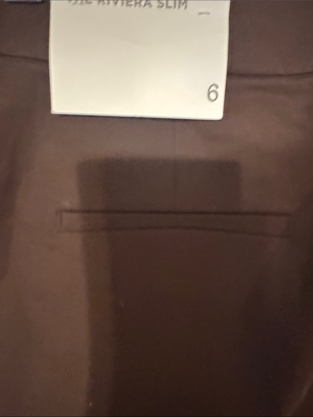 LOFT Chocolate Brown Cropped Slim Ankle Pants - Picture 10 of 13